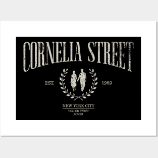 Cornelia Street Retro Posters and Art